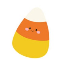 Cartoon Candy Corn